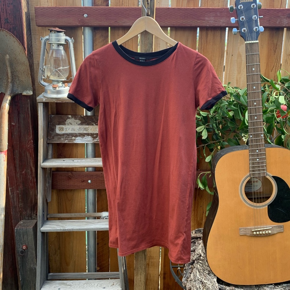 Forever 21 Crewneck T-shirt Dress.